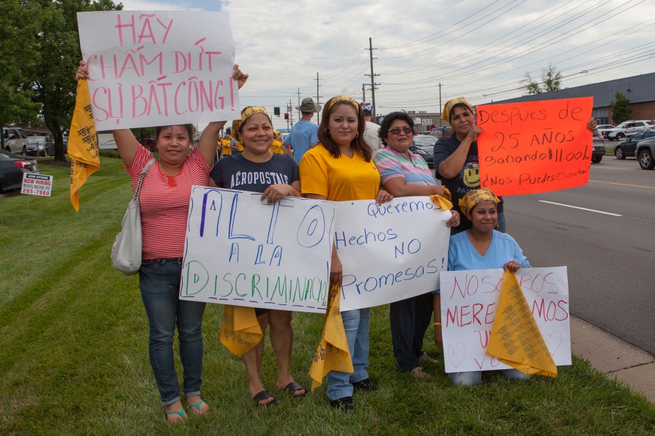 Workers speak at least five languages at the AdvancePierre Foods plant in West Chester, according to the NLRB testimony of the company's director of human resources. File photo, July 2015.